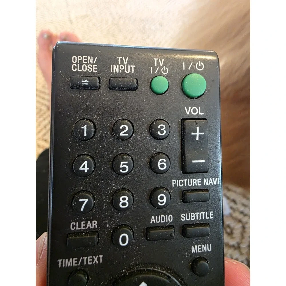 SONY Original DVD Player Remote Control for DVP-SR510H Genuine RMT-D197A Tested